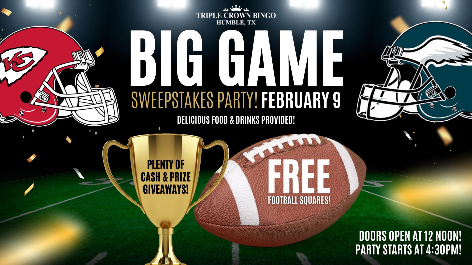 TCB Humble Big Game Sweepstakes